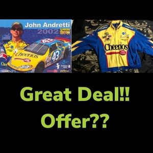 Vintage 2002 authentic NASCAR jacket 4X